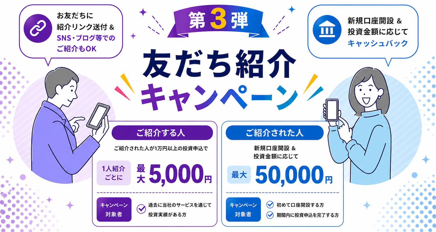 友だち紹介キャンペーン 第3弾